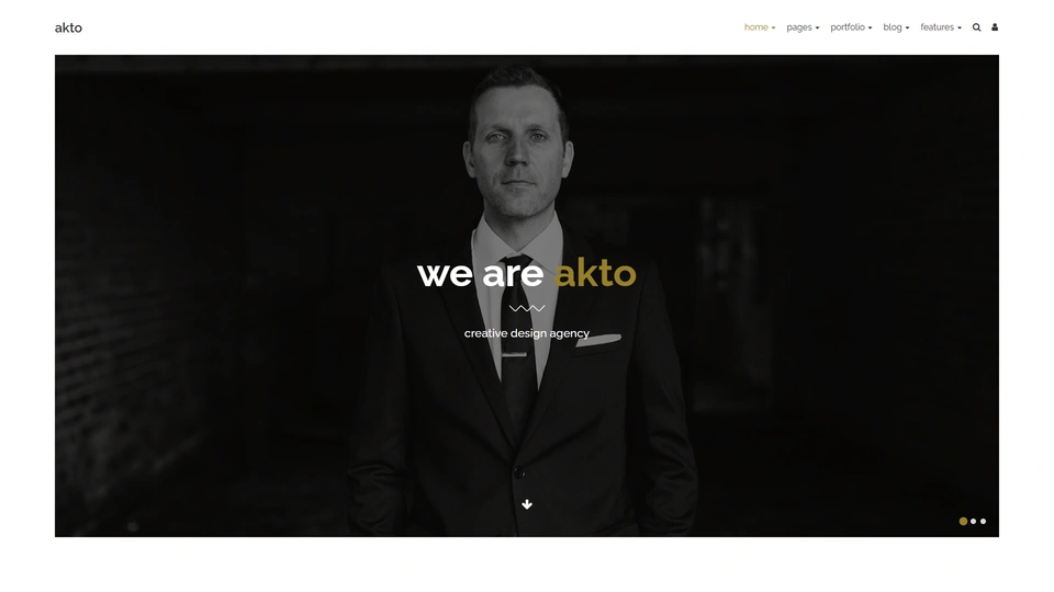 Akto - Multipurpose HTML Website Template