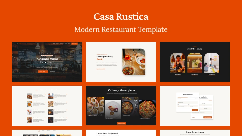 Casa Rustica - Modern Multipurpose Template