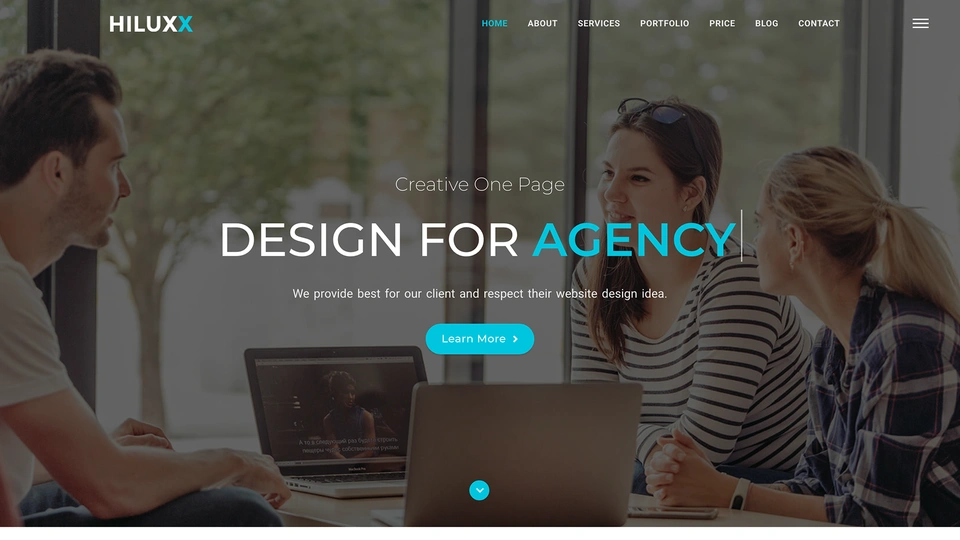 Hiluxx - Design Agency & Creative Studio Template