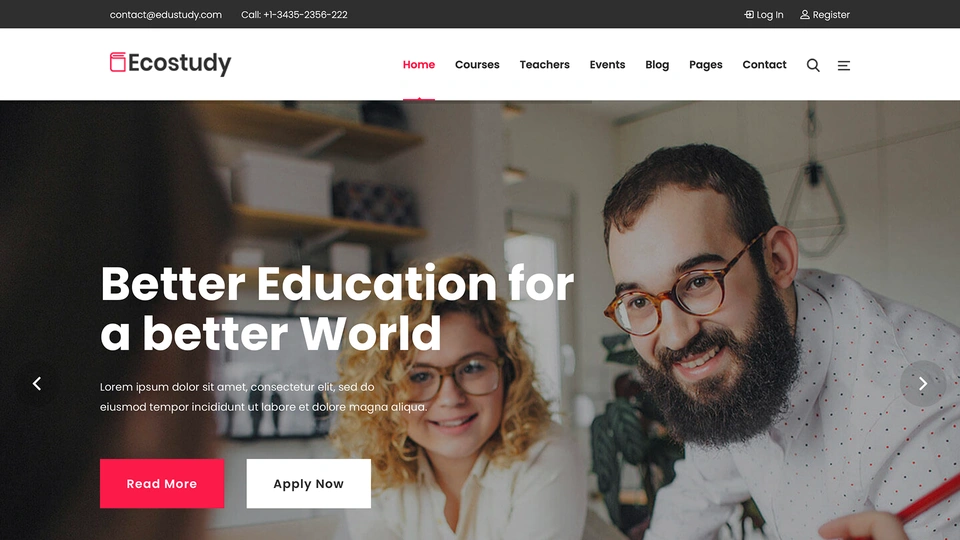 EcoStudy - Education HTML Template