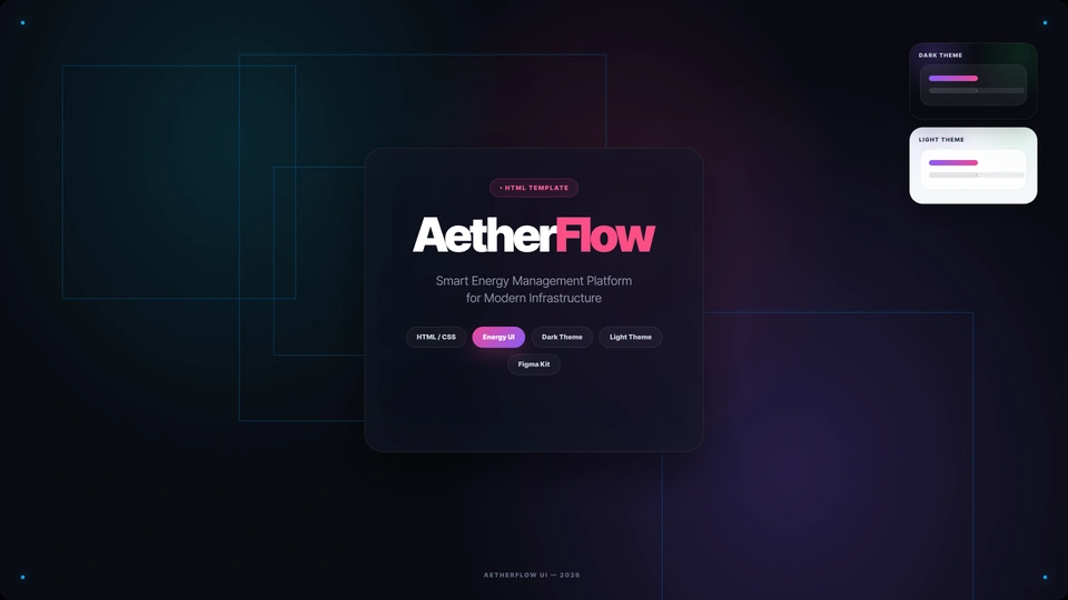 Aether Flow - Modern SaaS Workflow Management