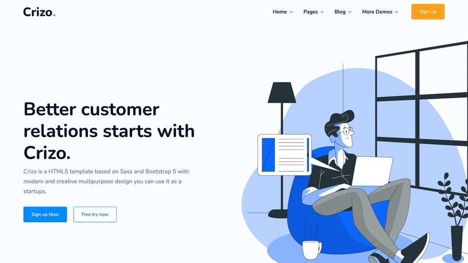 Crizo - Multipurpose Responsive Template