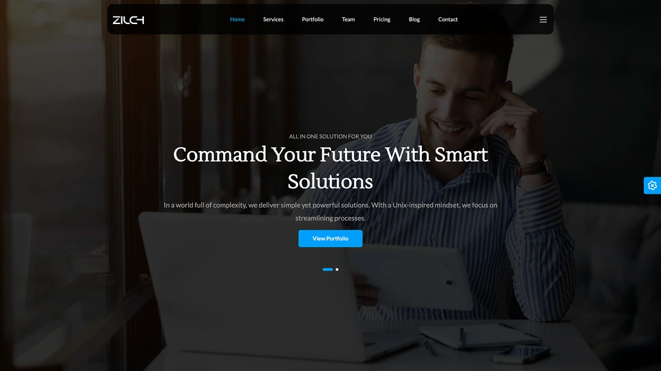 Zilch - Landing Page Templates + LTR & RTL + Light & Dark