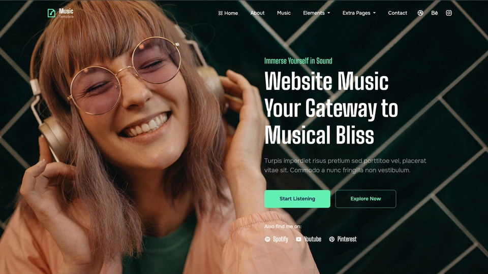 Musicx - Music Band & Musician Website Template