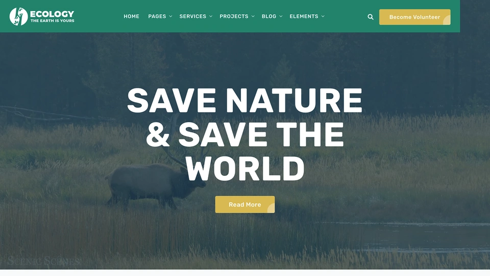 EcologyPro - Environment & Ecology Template
