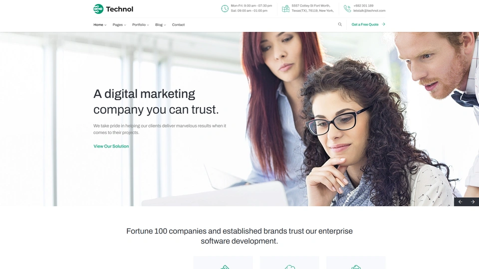 Technol - Multipurpose HTML Template