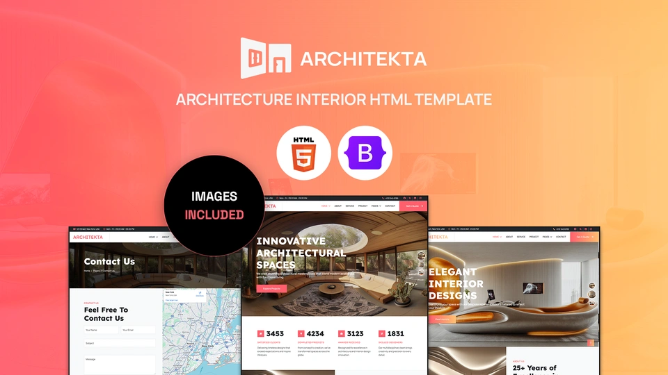 Architekta - Interior & Architecture HTML Template