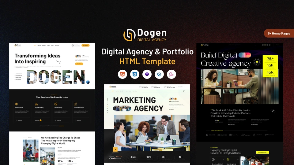 Dogen - Digital Agency & Creative Portfolio Template