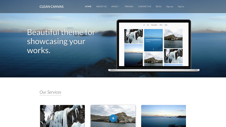 Clean Canvas - Business Template