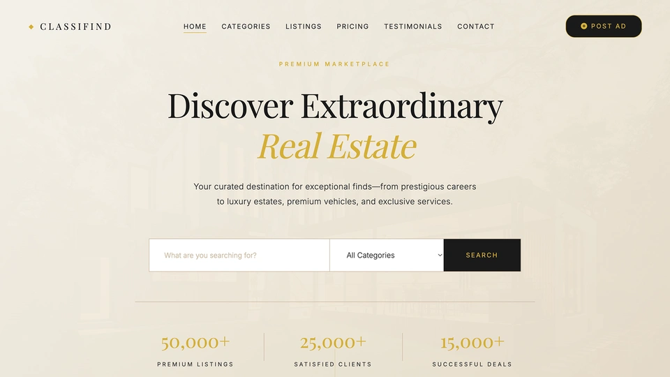 ClassiFind - Classified Marketplace and Directory HTML Template