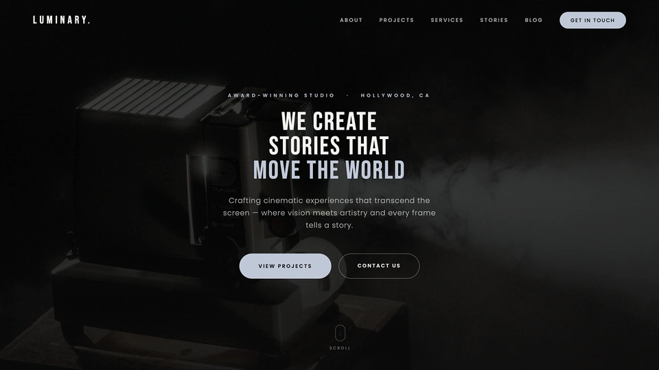 Luminary - Film Production Movie Studio and Creative Agency HTML Template