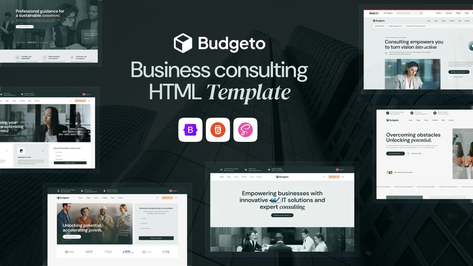 Budgeto - Business Consulting HTML Template