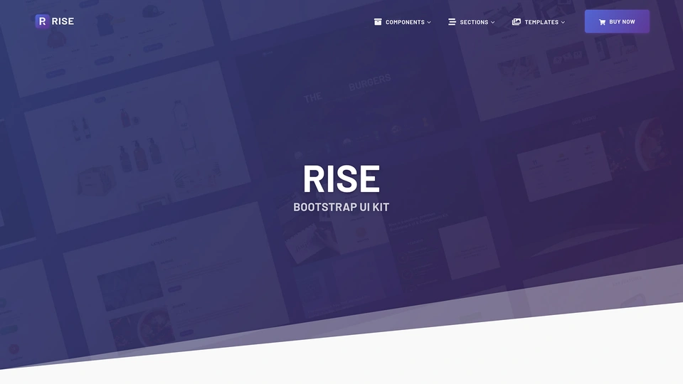 Rise - Bootstrap UI Kit and Templates