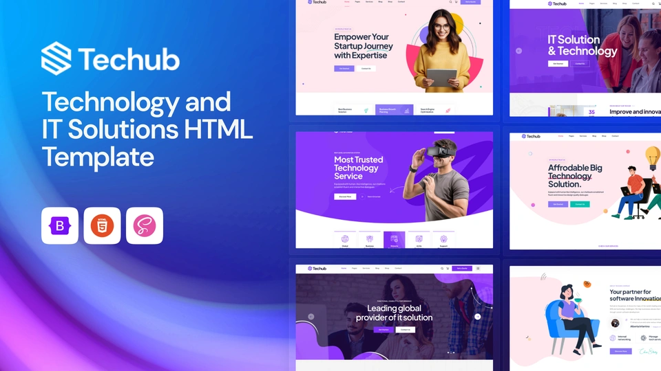 Techub - Technology IT Solutions HTML Template