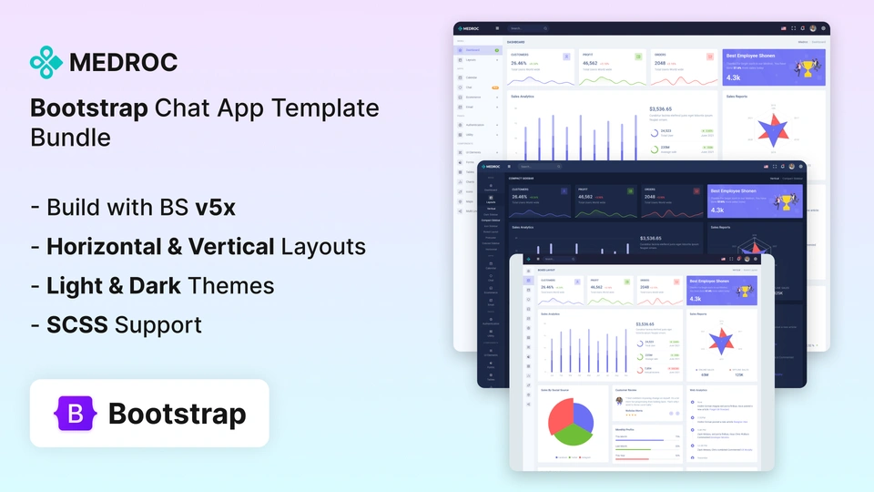 Medroc - Admin & Dashboard Template