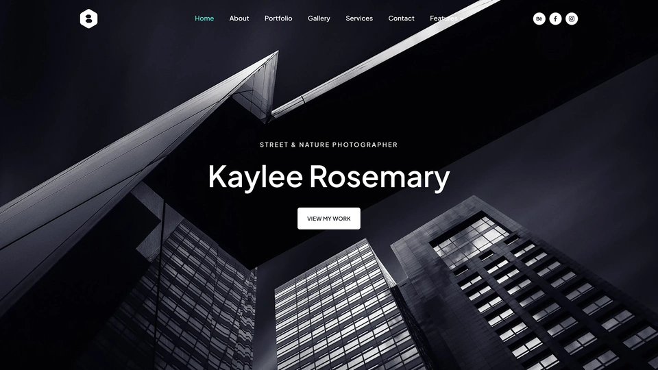 Locus - Photography One Page Template
