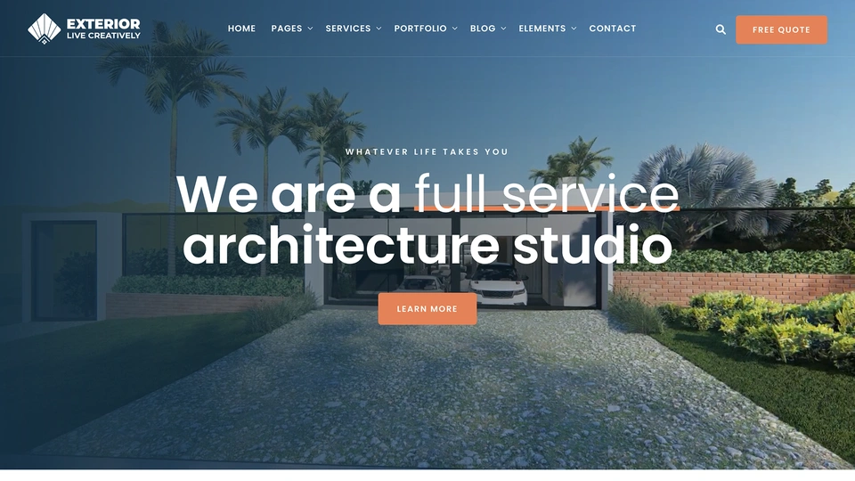 Exterior - Architecture & Interior Template