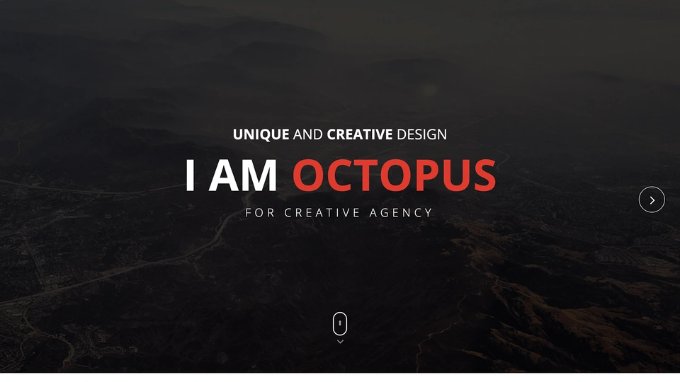 Octopus - One Page Creative Agency HTML Template