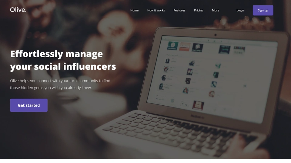 Olive - Modern Multipurpose Landing Page Template