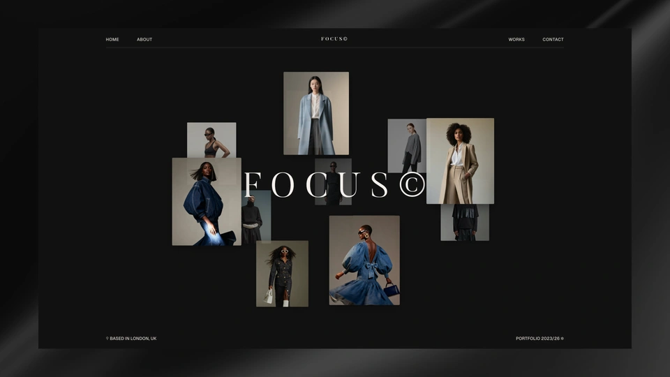 Focus - Astro Photography Portfolio Template
