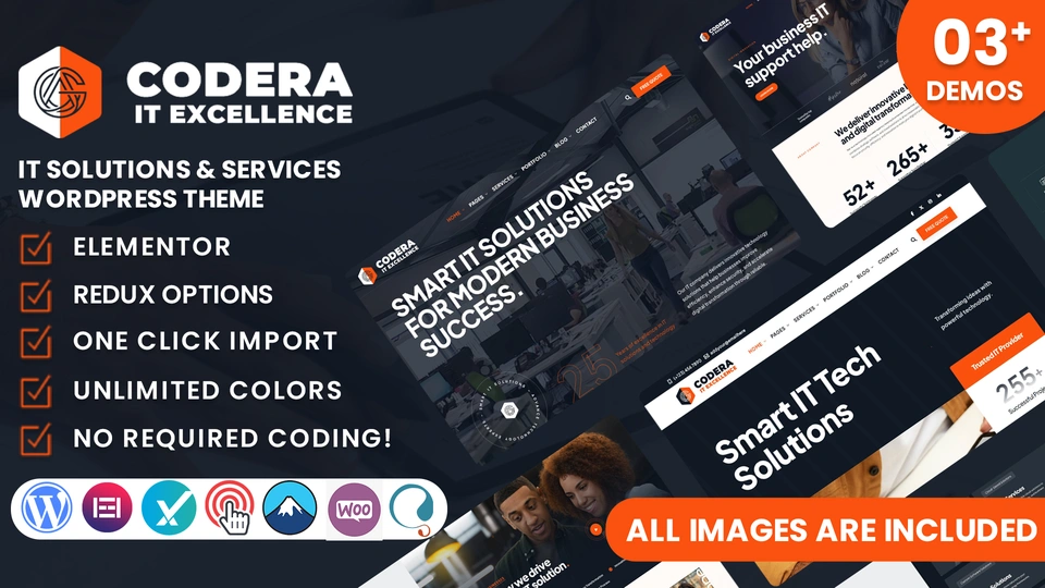 Codera - IT Solutions & Services WordPress Theme