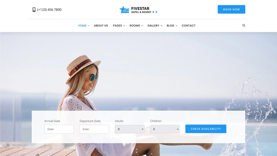Fivestar - Hotel Booking Bootstrap Template