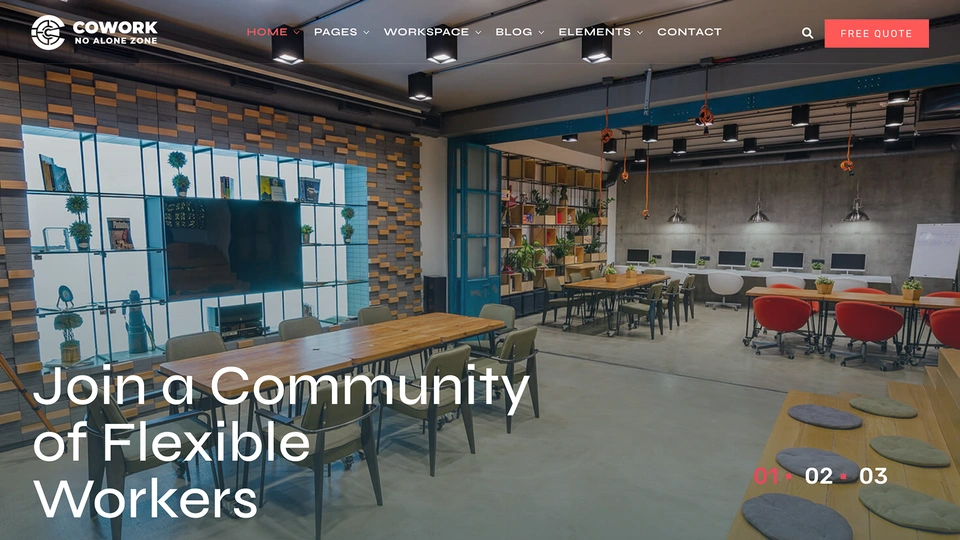 Cowork - Coworking & Office Space Template