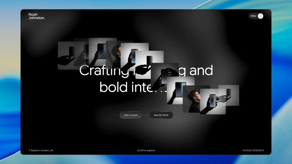 Johnston - Framer Portfolio Template
