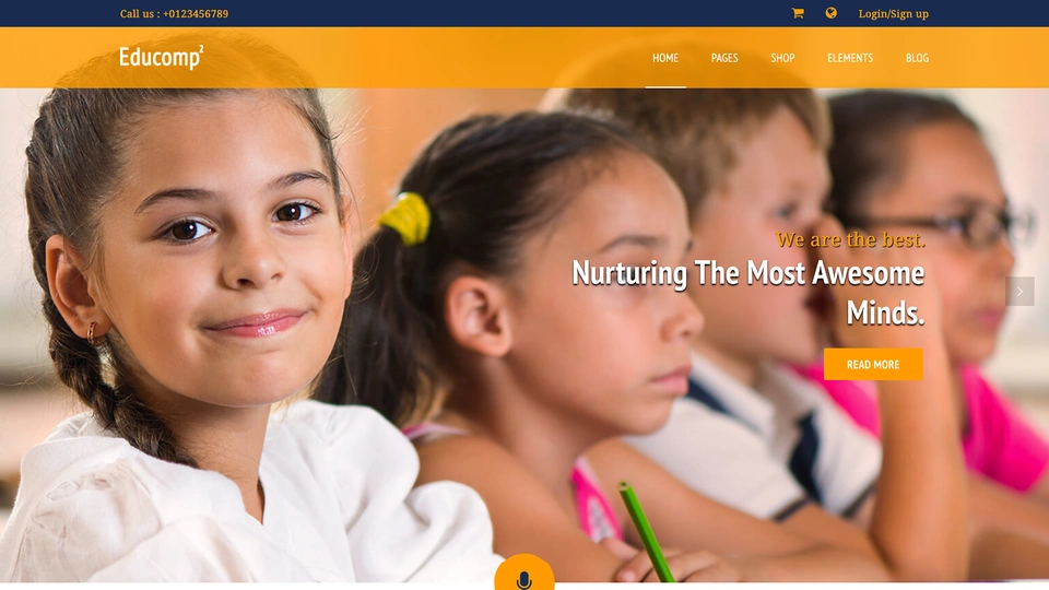 Educomp - Multipurpose Education Template