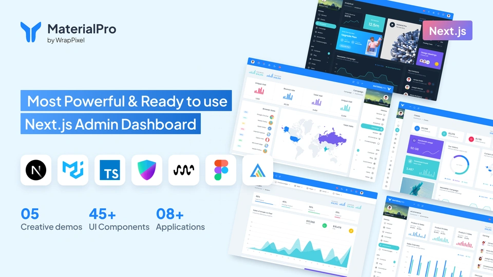 MaterialPro - Next.js Admin Dashboard Template