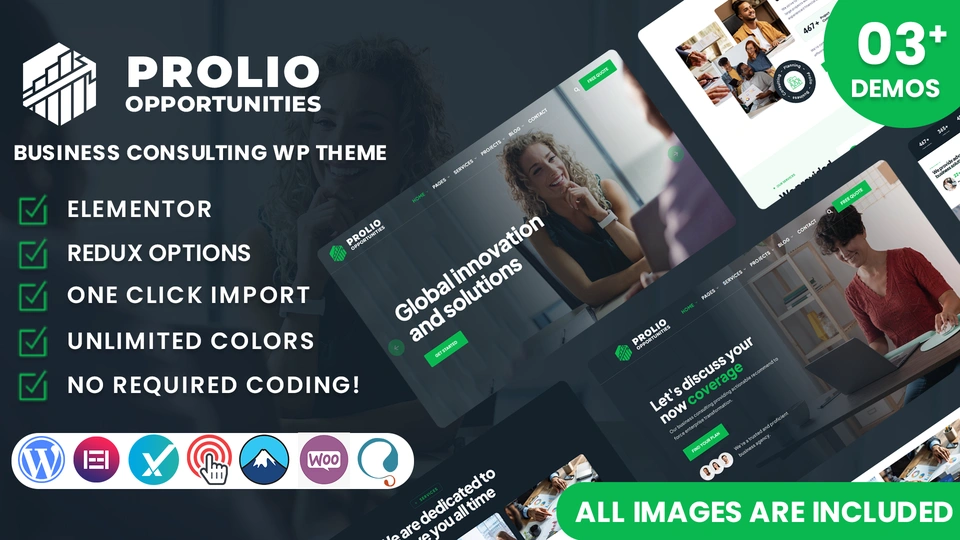 Prolio - Business Consulting WordPress Theme