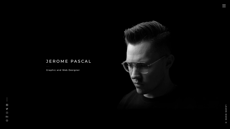 Jerome - Minimal Portfolio Template