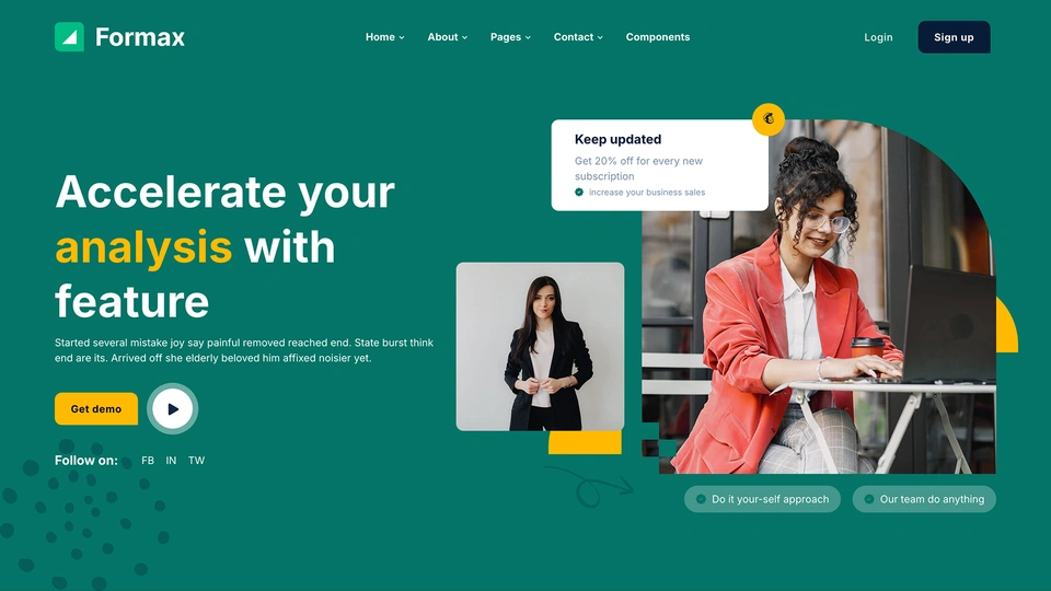 Formax - Design Agency & Creative Studio Bootstrap Template