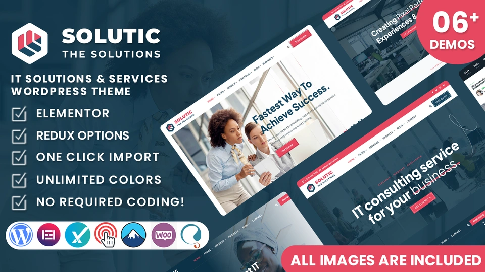 Solutic - IT Solutions and Services WordPress Theme