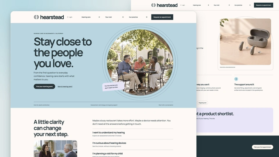 Hearstead - Audiology and Hearing Care HTML Website Template