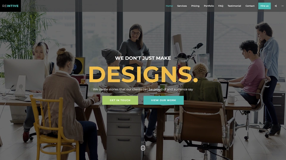Reintive - Bootstrap 5 SaaS & Agency Landing Template