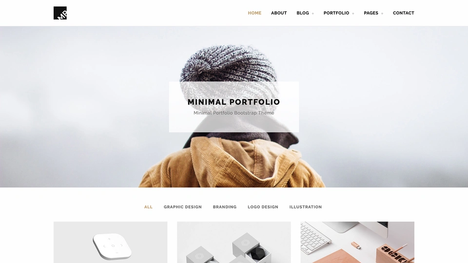 MP - Minimal Portfolio Template