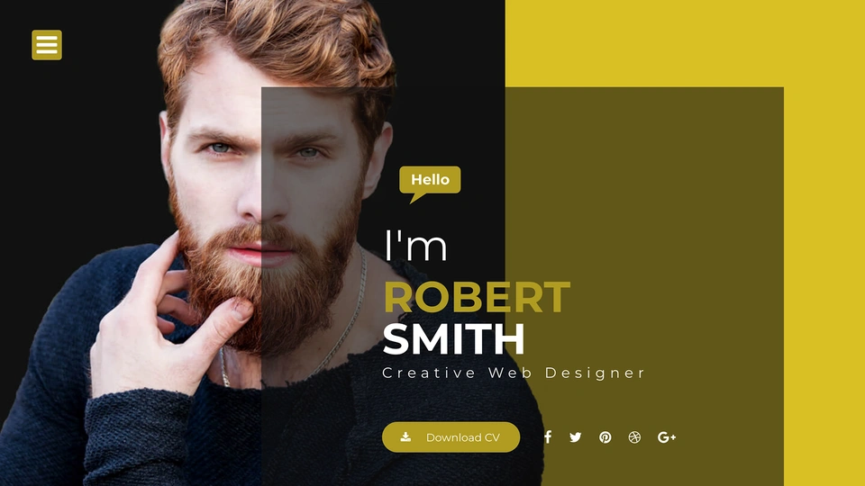 Robert - Portfolio & Resume Template